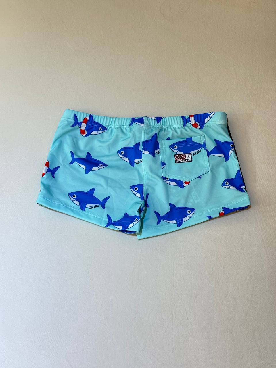 MC2 Saint Barth Shark Tobago Luc Boy Swim Boxer