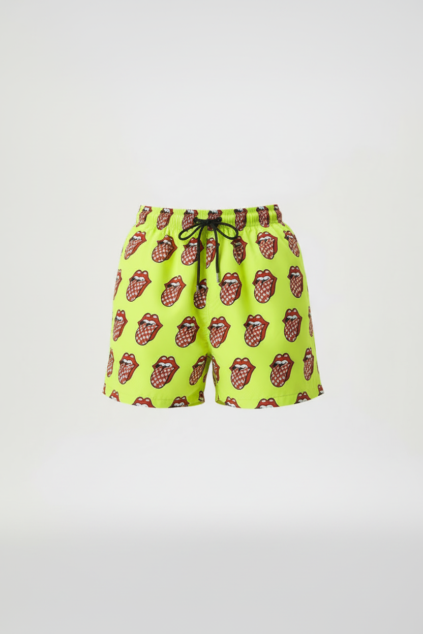 MC2 Saint Barth Shorts Classic ROLLING STONES