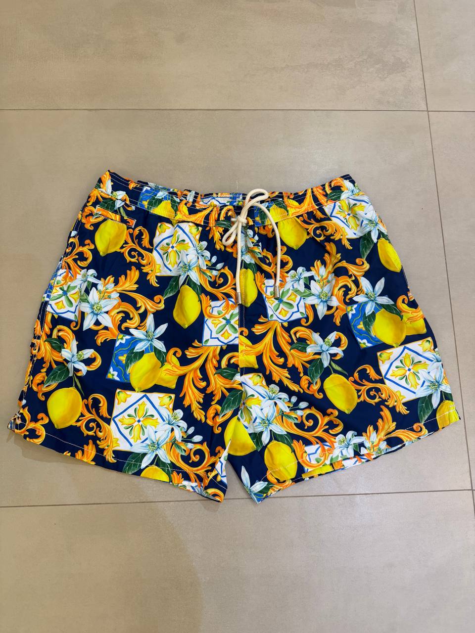 MC2 Saint Barth Shorts Lemons and Flowers