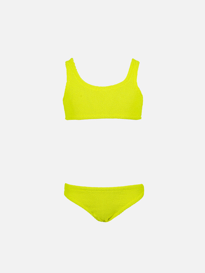 MC2 Saint Barth Squeezed Yellow Baker Girl Swimsuit Two Piece