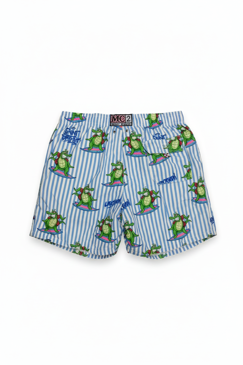 MC2 Saint Barth Striped Men Swim Shorts