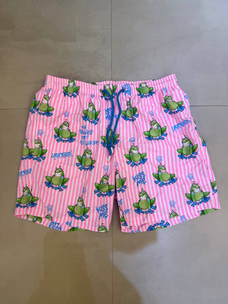 MC2 Saint Barth Striped Men Swim Shorts