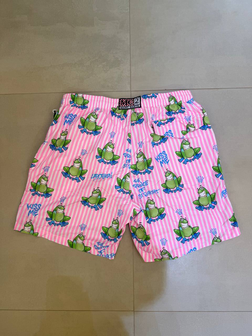 MC2 Saint Barth Striped Men Swim Shorts