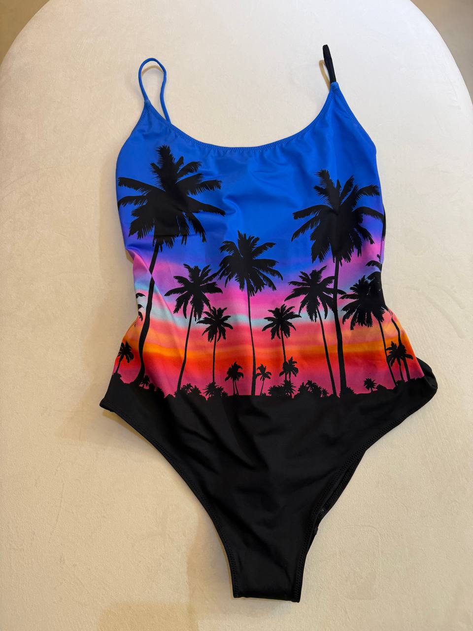 MC2 Saint Barth SUNSET PALM one piece Swimsuit 57