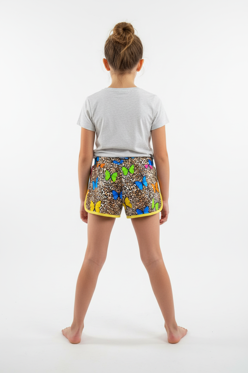 MC2 Saint Barth Swim Shorts with Butterflies