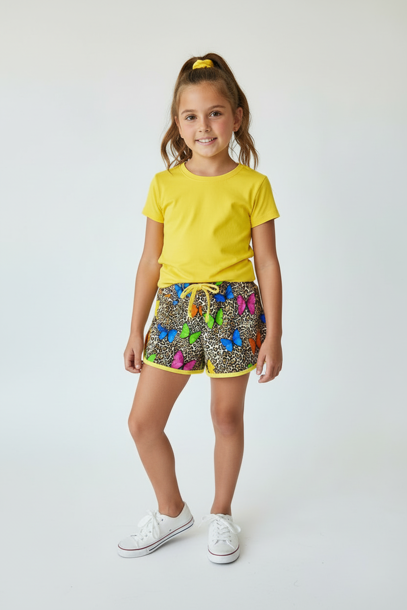 MC2 Saint Barth Swim Shorts with Butterflies
