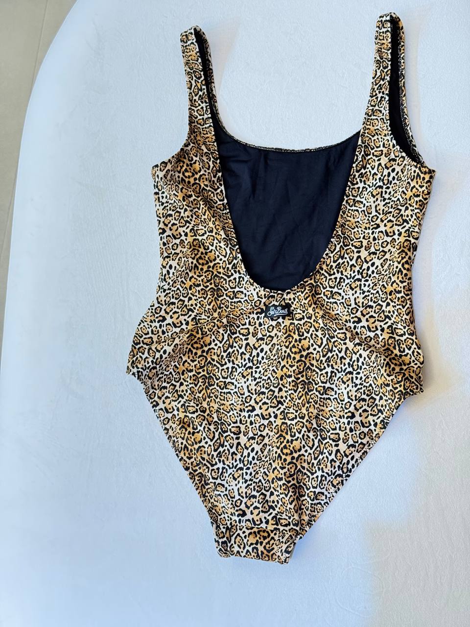 MC2 Saint Barth Swimsuit One Piece Leopard Tongue