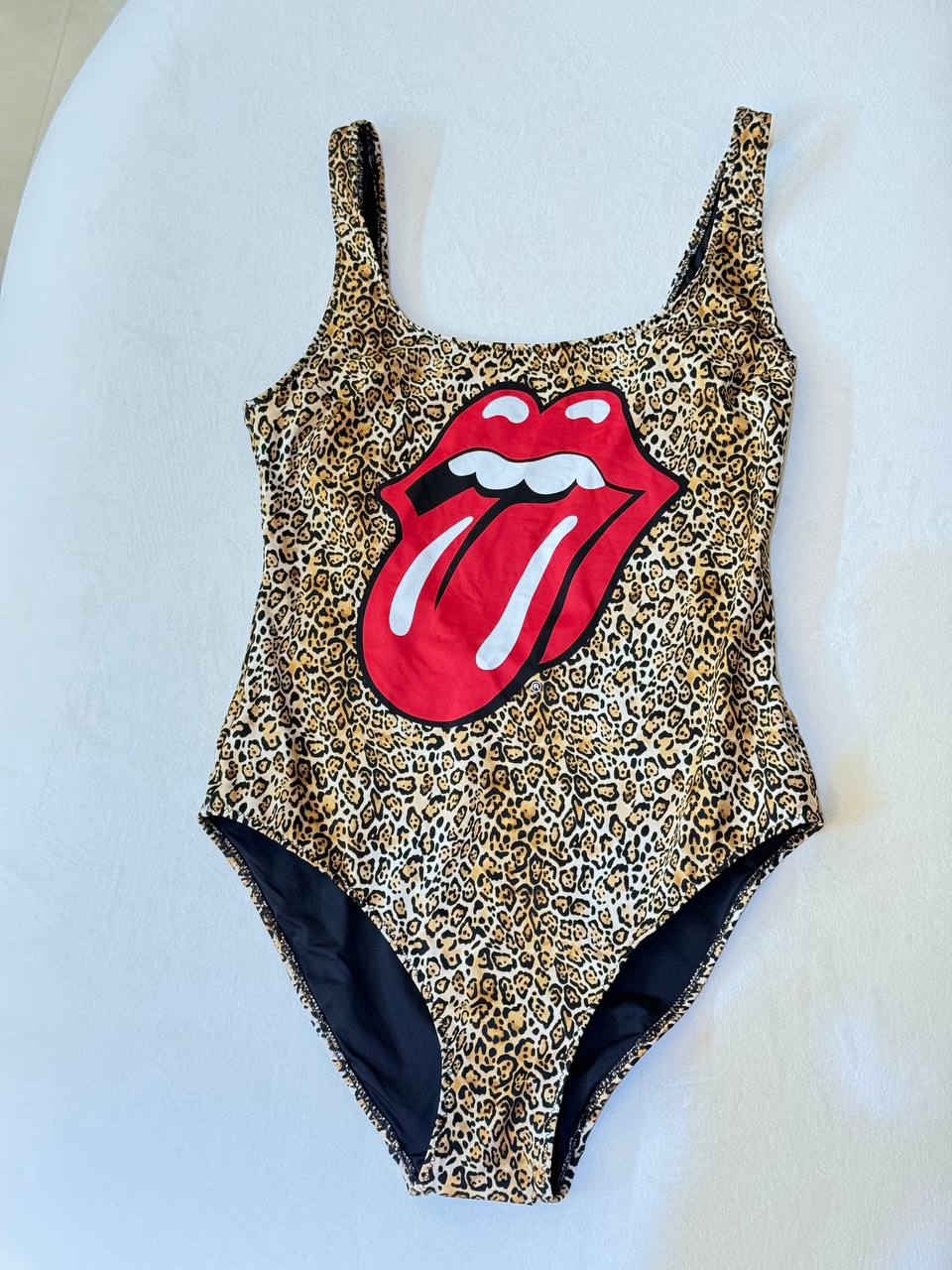 MC2 Saint Barth Swimsuit One Piece Leopard Tongue