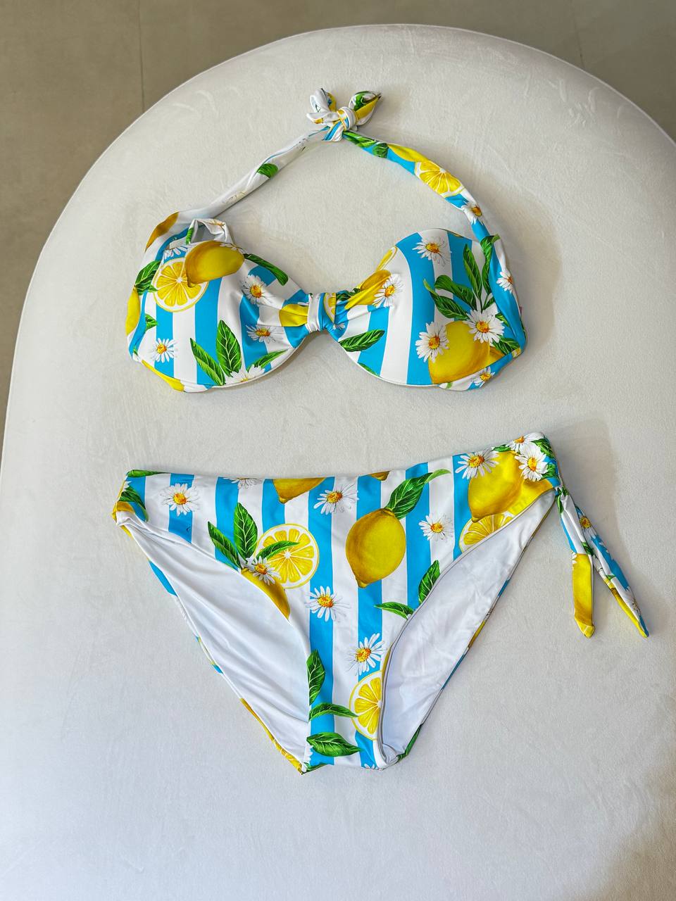 MC2 Saint Barth Swimsuit Two Piece Juicy Lemon