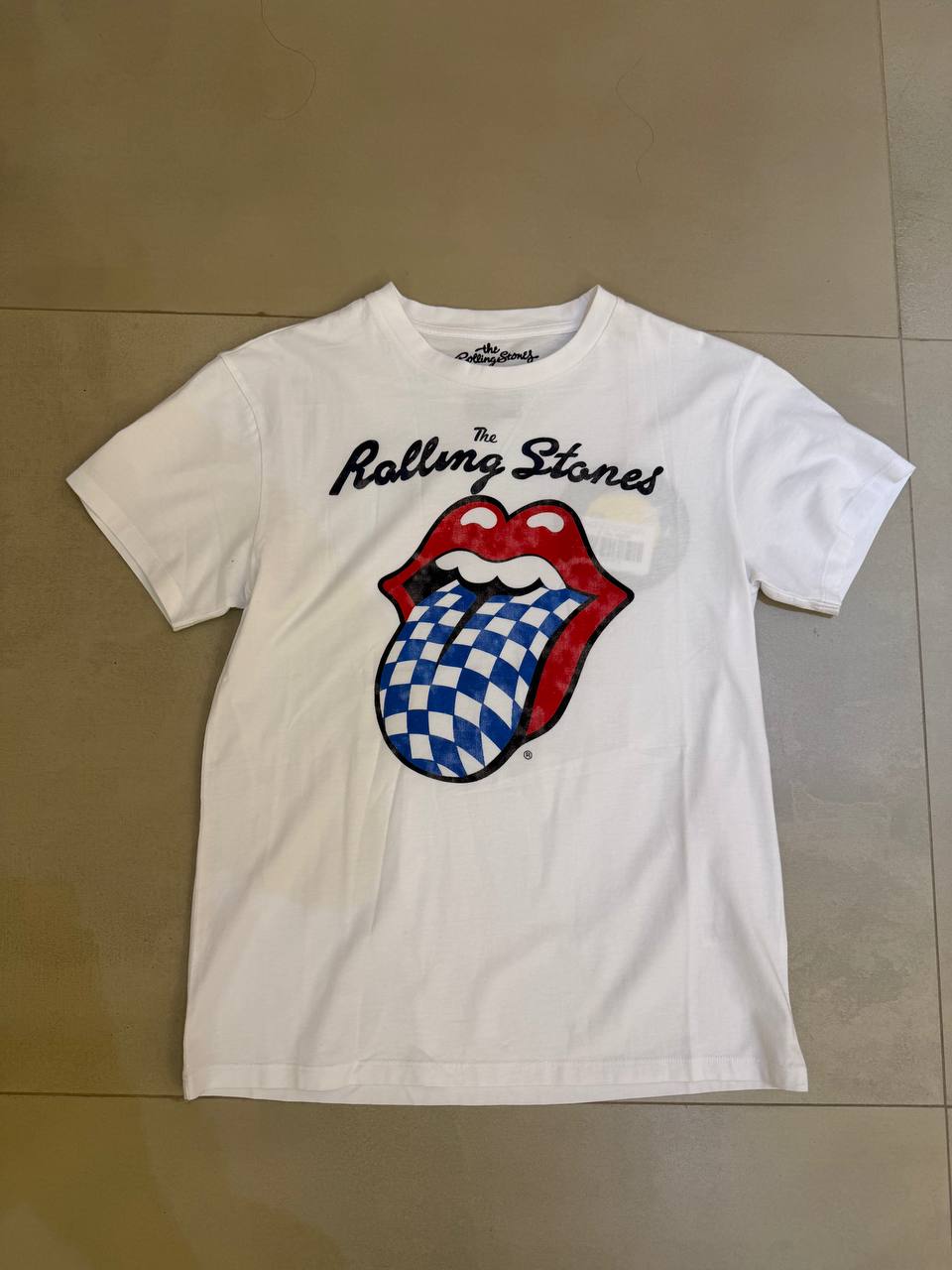 MC2 Saint Barth T-Shirt White with Bluette Tongue Emilie