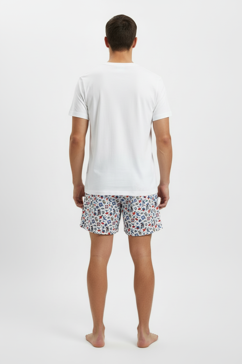 MC2 Saint Barth Tattoo Swim Men Shorts