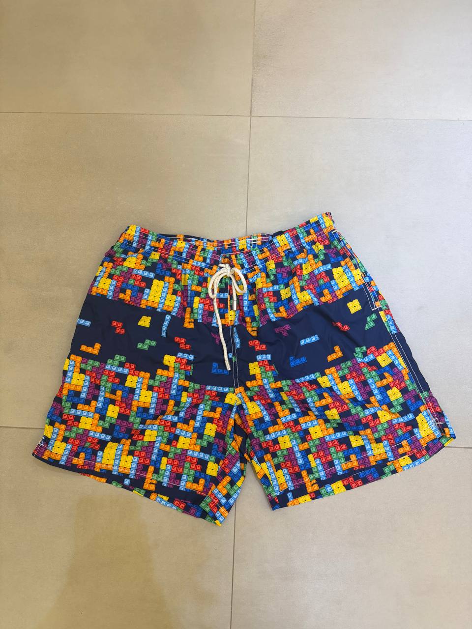 MC2 Saint Barth Tetris Game Men Swim Shorts