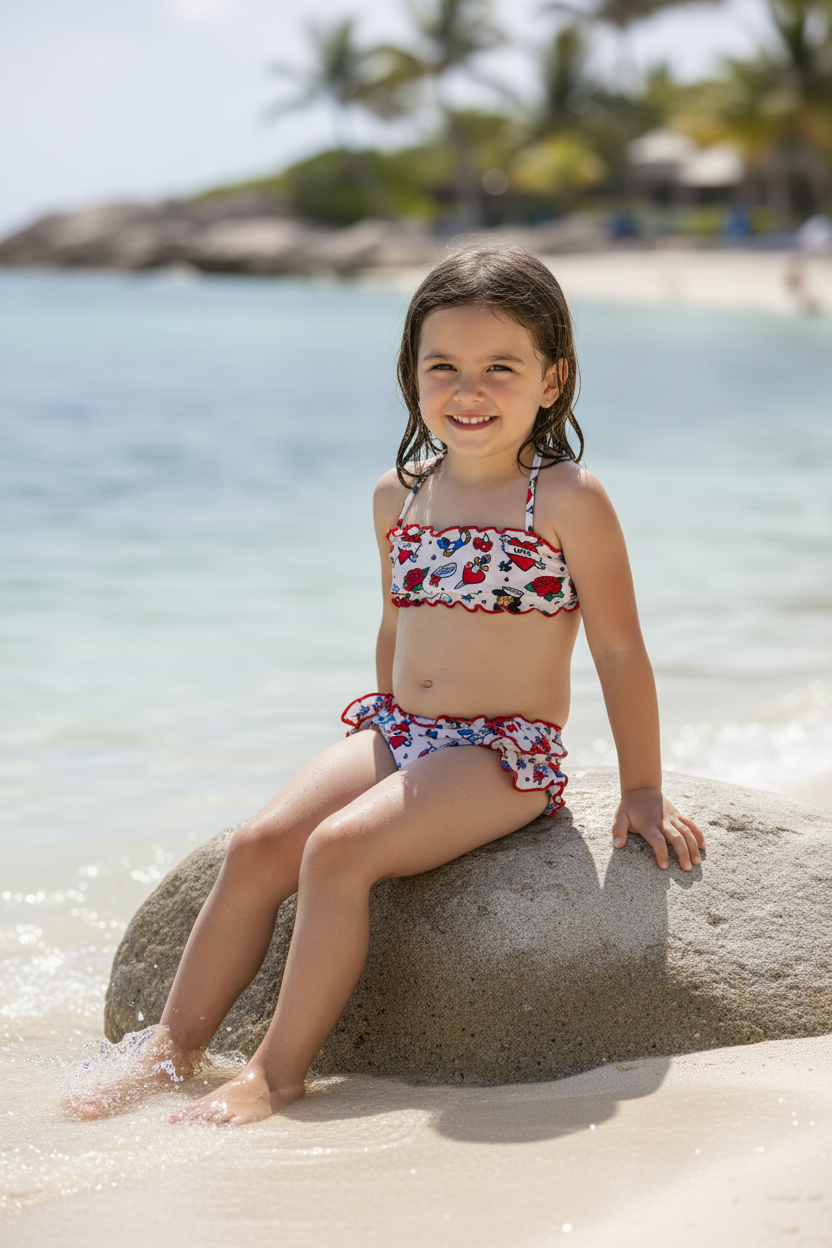 Two Piece Swimsuit for Kids