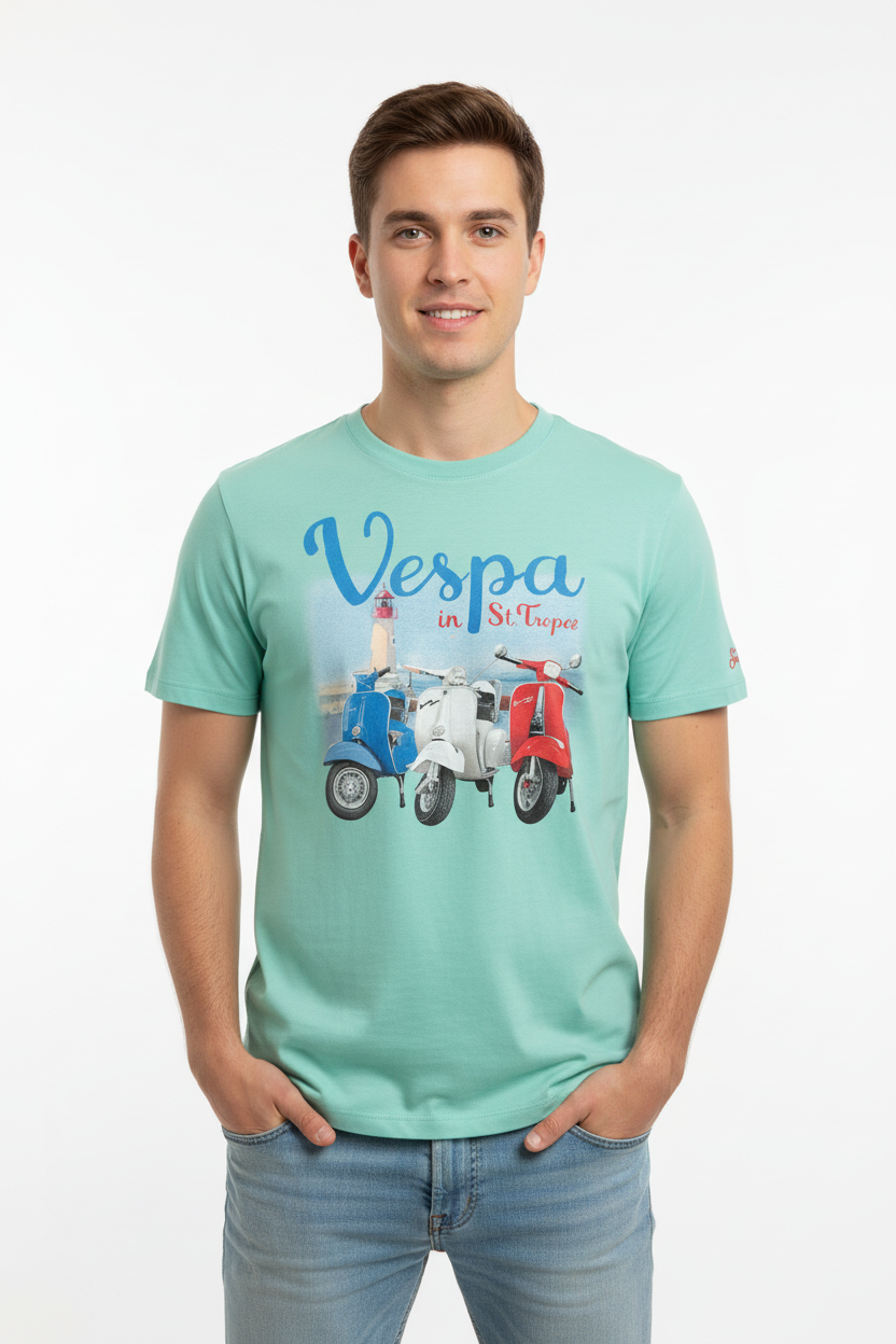 MC2 Saint Barth Vespa Man T-Shirt