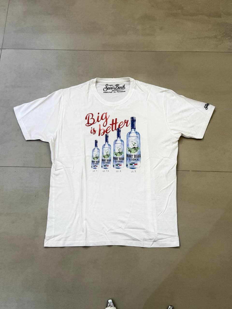 MC2 Saint Barth Vodka Cotton Men T-Shirt