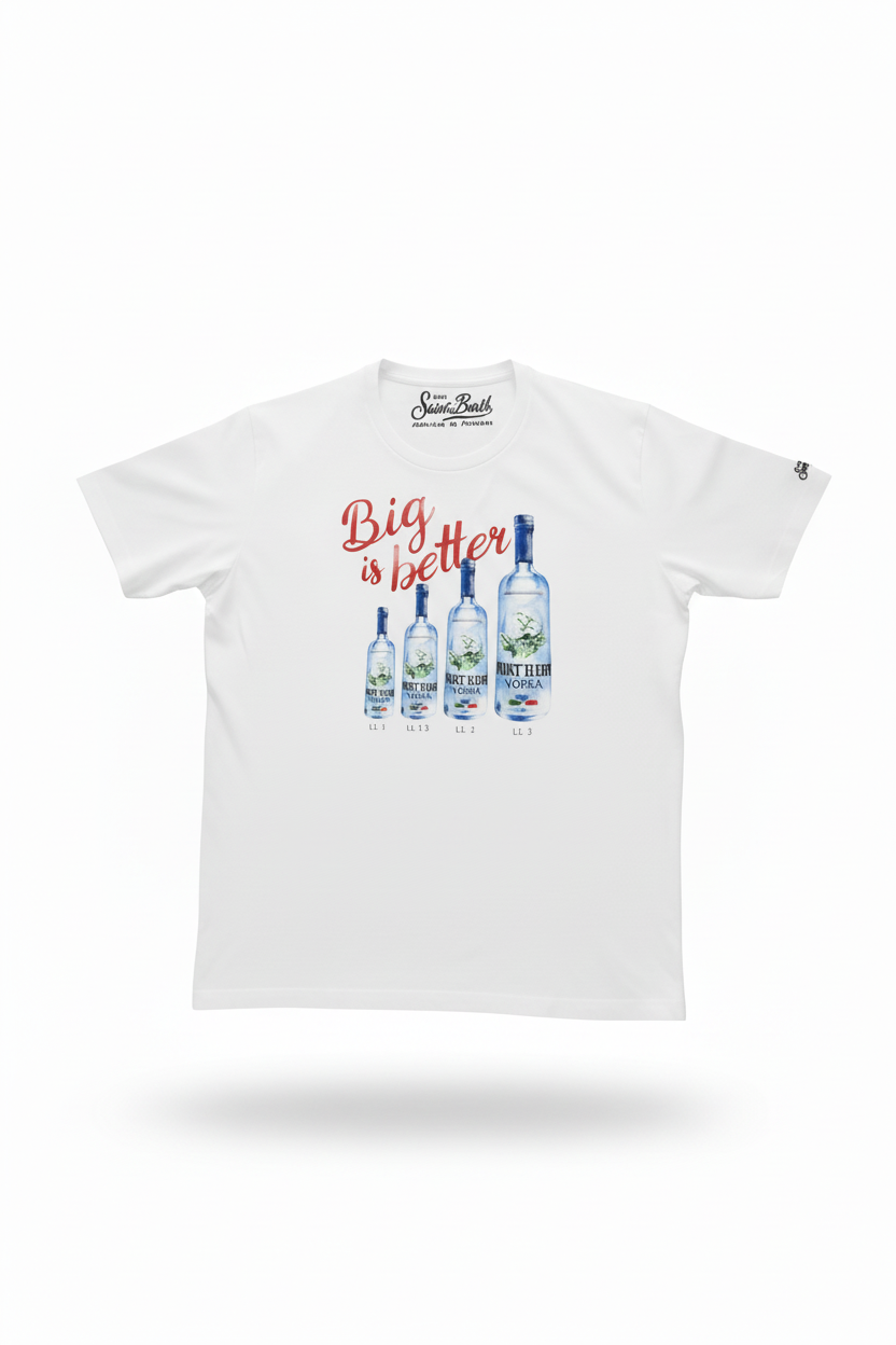 MC2 Saint Barth Vodka Cotton Men T-Shirt