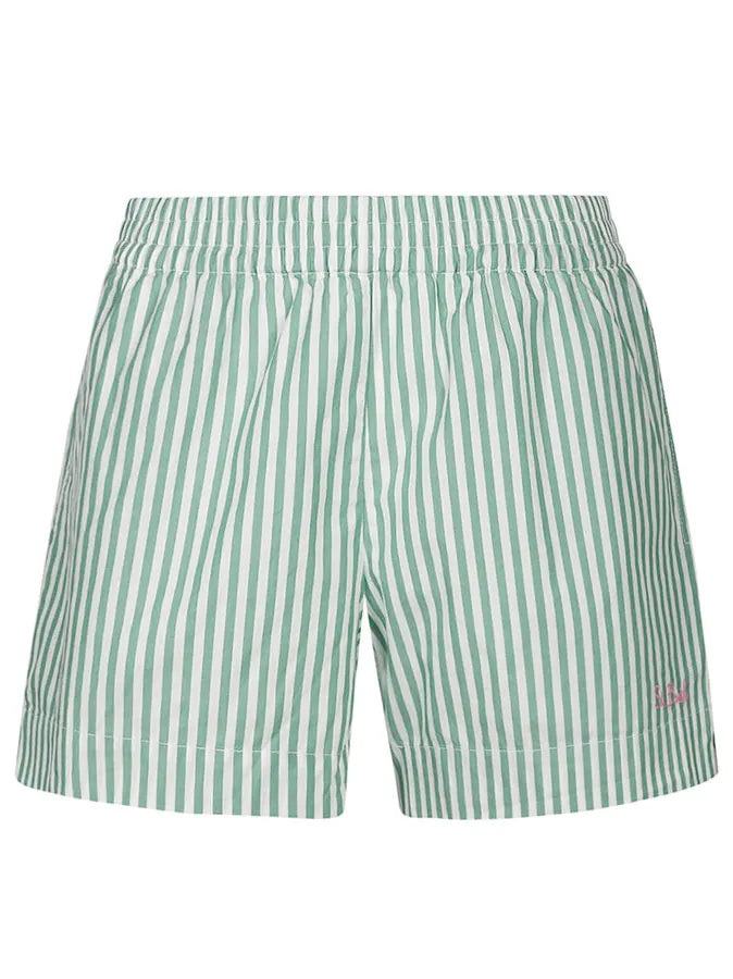 MC2 Saint Barth Women Cotton Shorts
