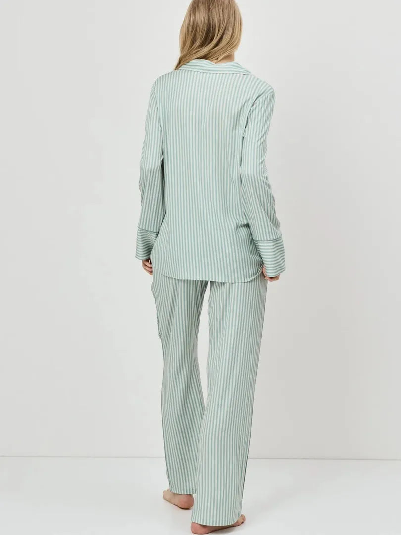 Aruelle Moss Long Sleeve Women Pajama Set