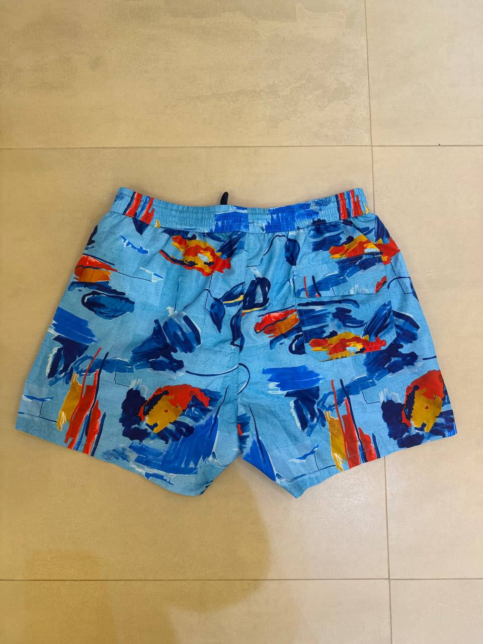Parah Blue Men Swimming Shorts