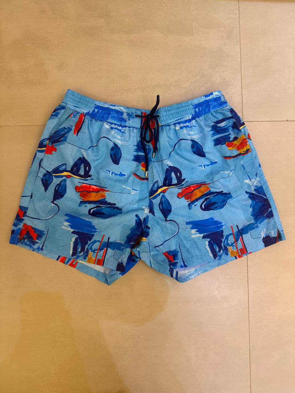 Parah Blue Men Swimming Shorts