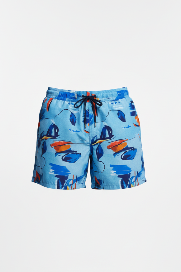 Parah Blue Men Swimming Shorts