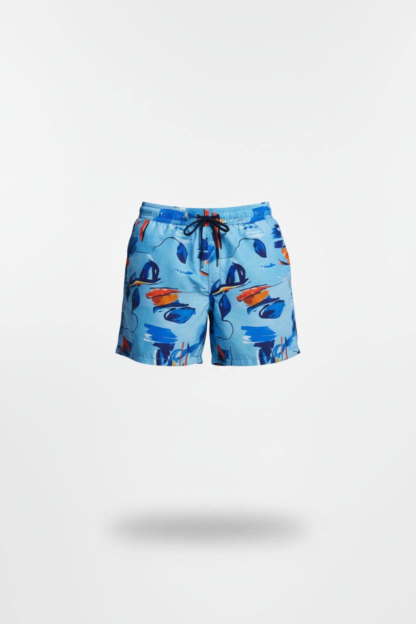 Parah Blue Men Swimming Shorts
