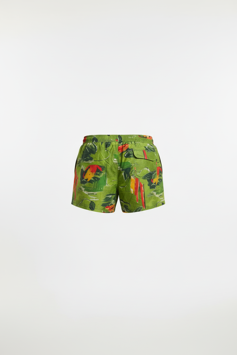 Parah Green Men Swim Shorts