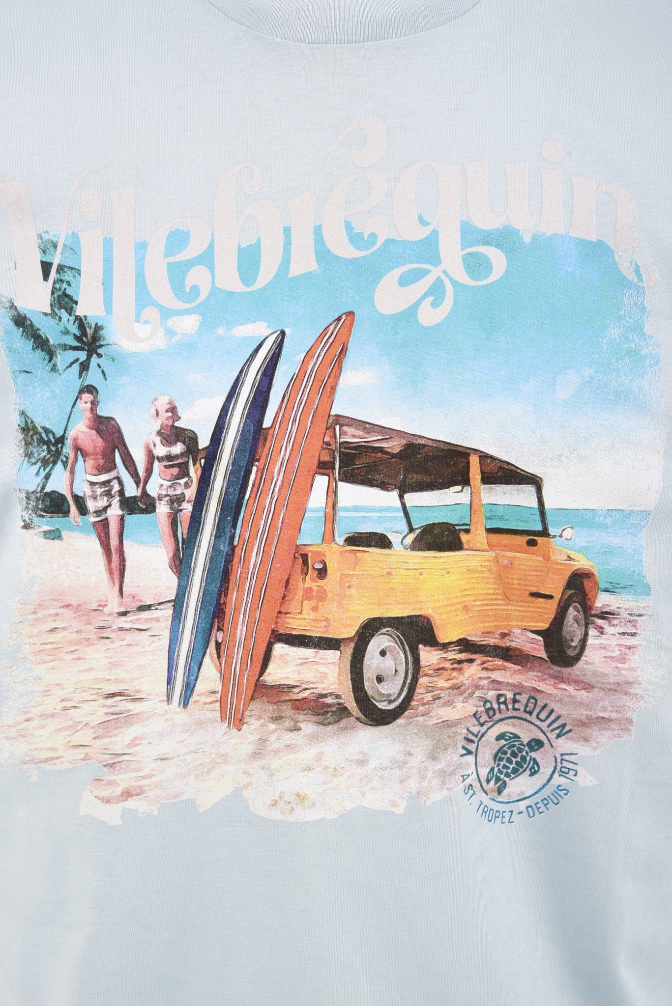 Vilebrequin Tahiti Yellow Car T-Shirt