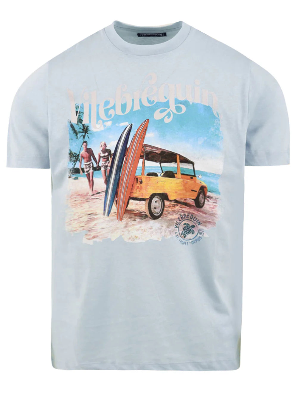 Vilebrequin Tahiti Yellow Car T-Shirt