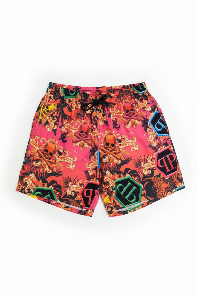 Philipp Plein Baroque Men's Swimming Shorts