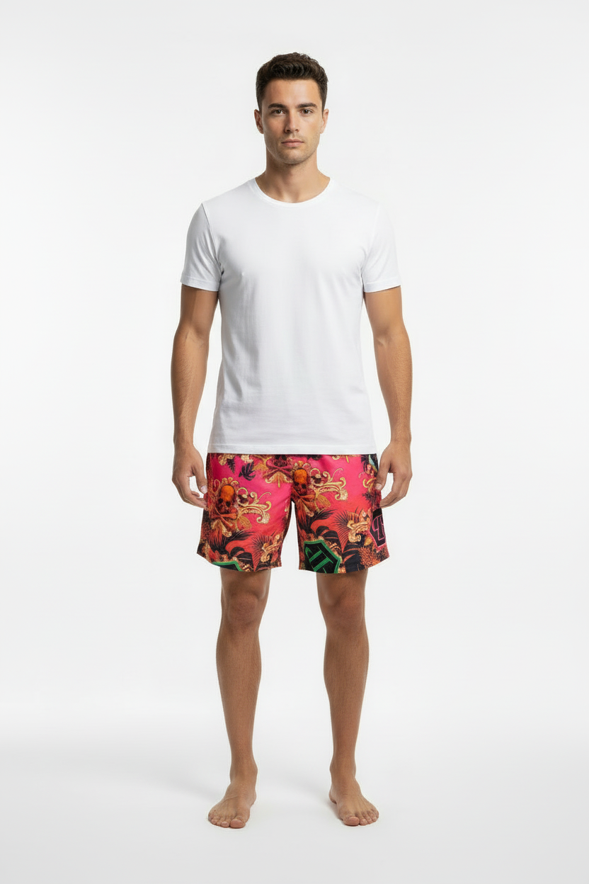 Philipp Plein Baroque Men's Swimming Shorts