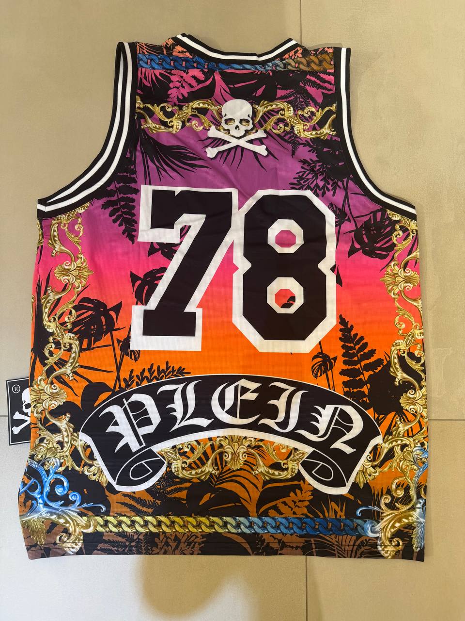 Philipp Plein Men's Bright Tank Top Basxet Baroque