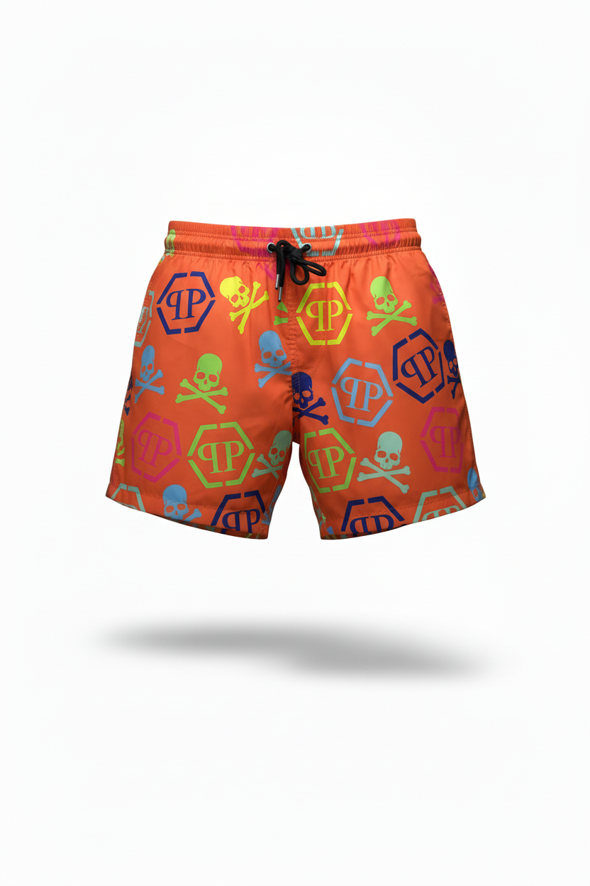 Philipp Plein Men's Swim Shorts