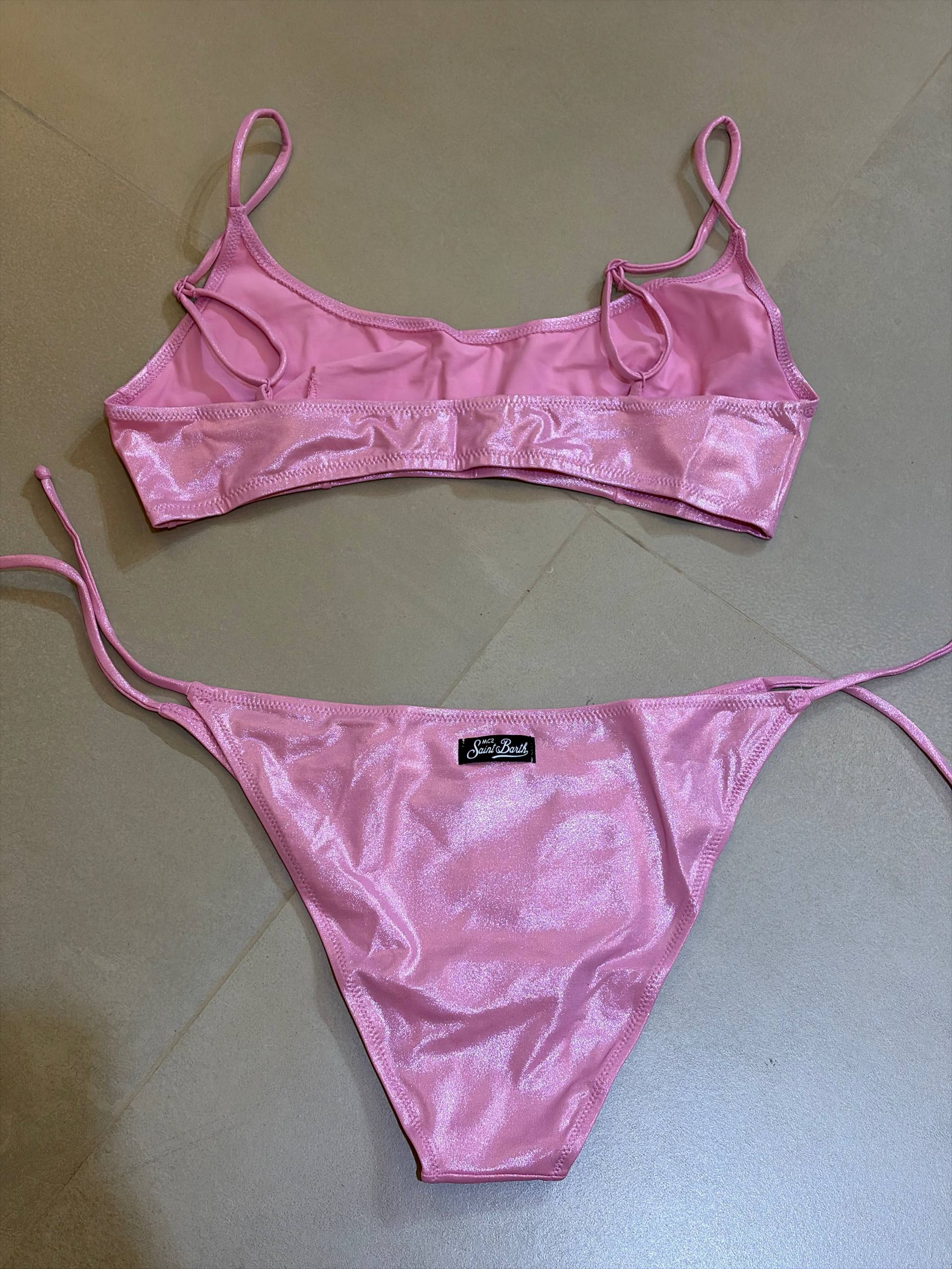 MC2 Saint Barth Pink Girls Swimsuit Two-Pieces