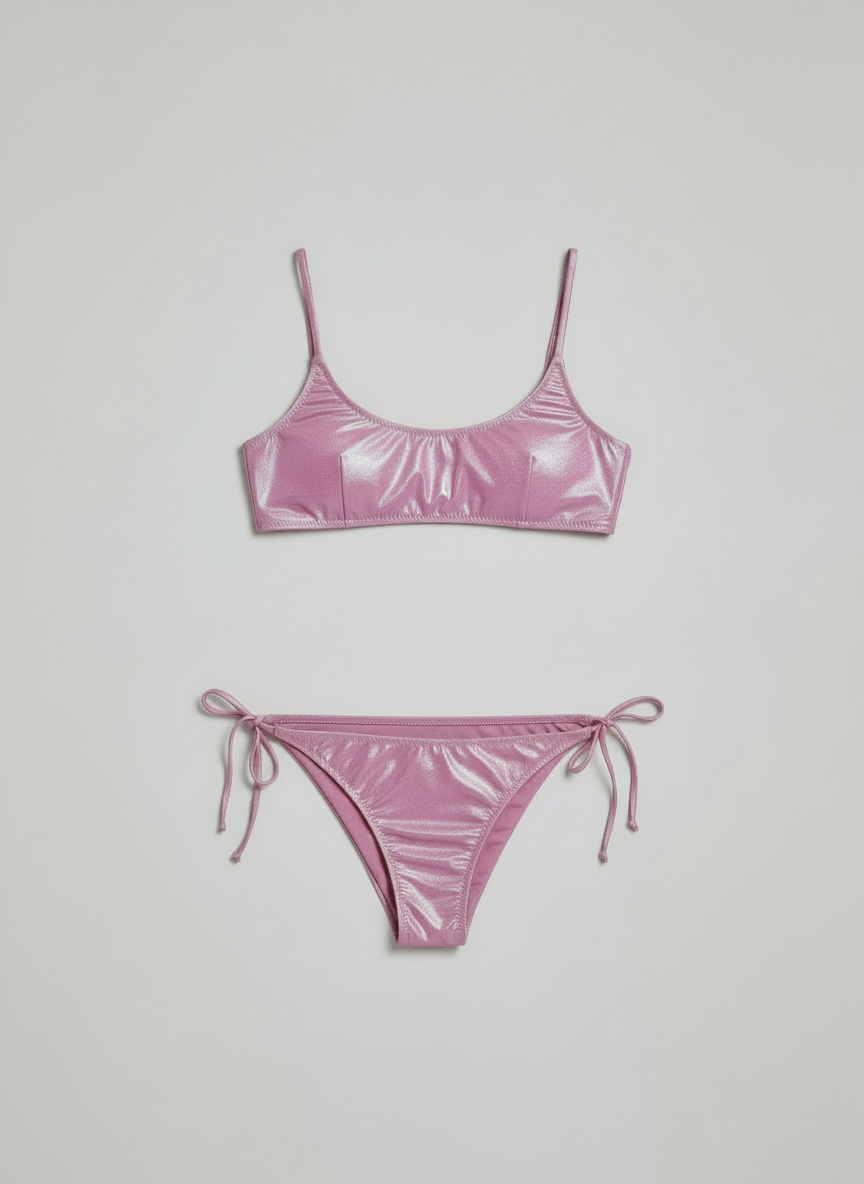 MC2 Saint Barth Pink Girls Swimsuit Two-Pieces