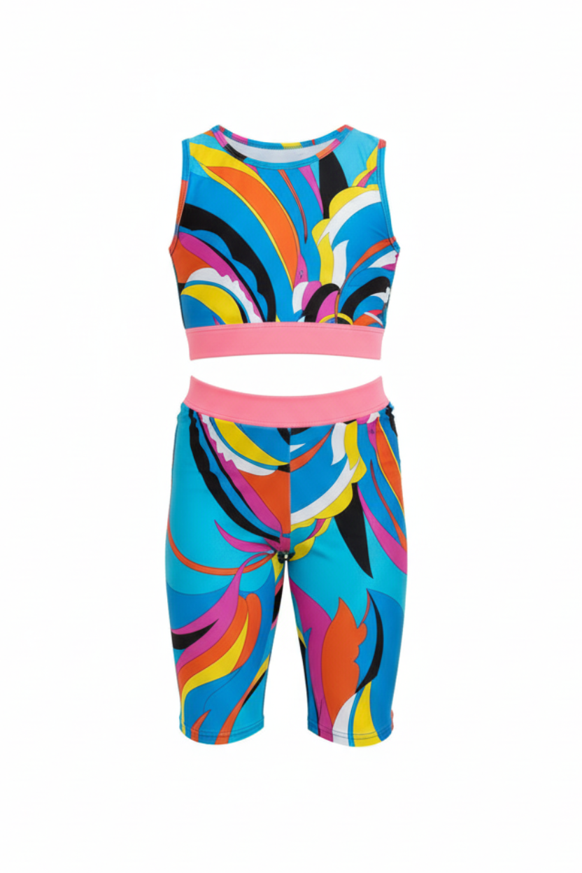 Emilio Pucci Set Sport Short and Top