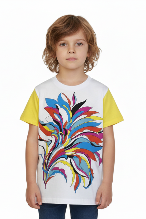 Emilio Pucci Girls Yellow Tunic