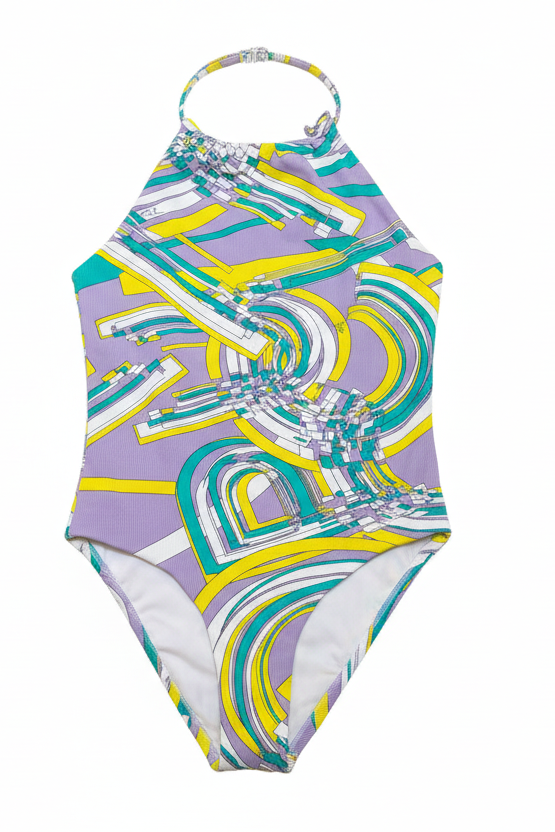 Emilio Pucci Girls One Piece Swimsuit