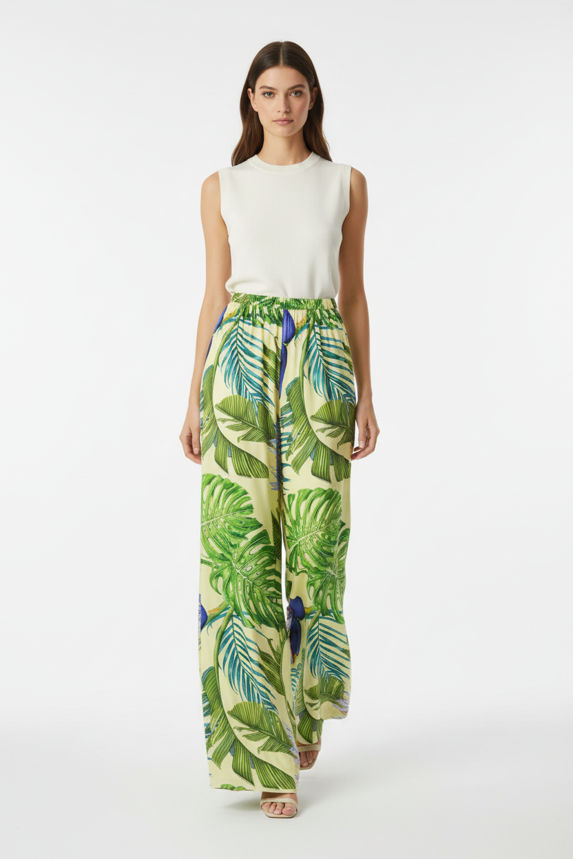 MC2 Saint Barth DRAGON LEAVES PANTS 91