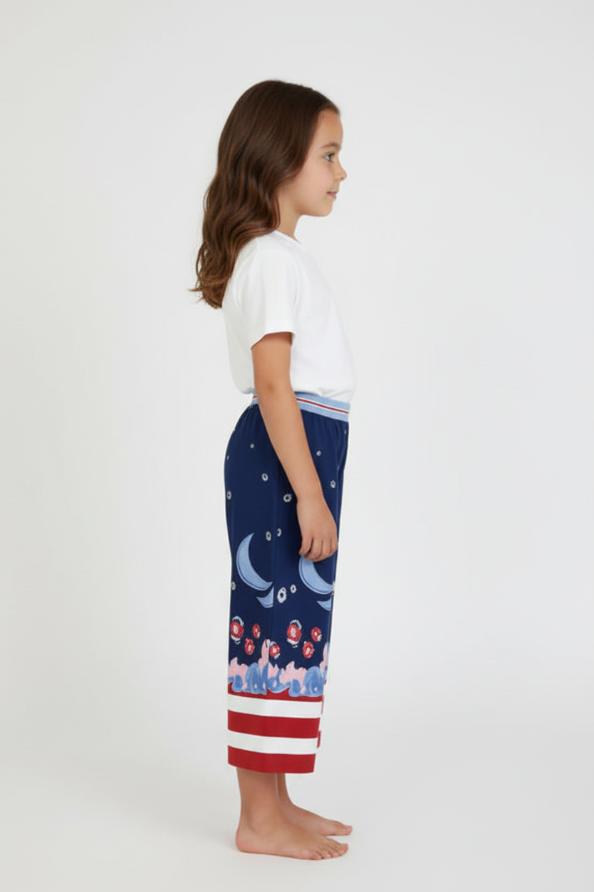 Simonetta Blue Moon Pants Culottes