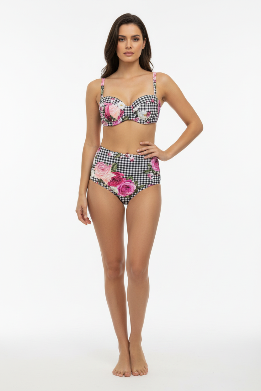 MC2 Saint Barth Ikebana BRA Women Two Pieces Swimsuit