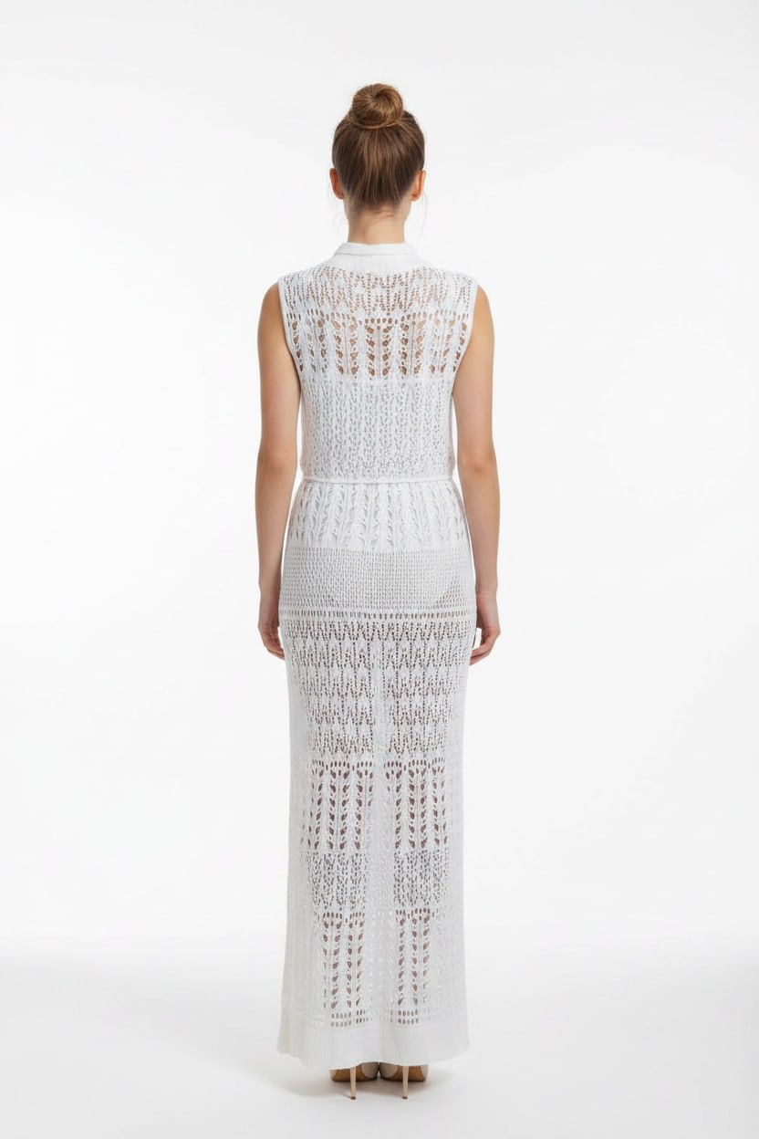 Moeva London Crochet Long Tunic