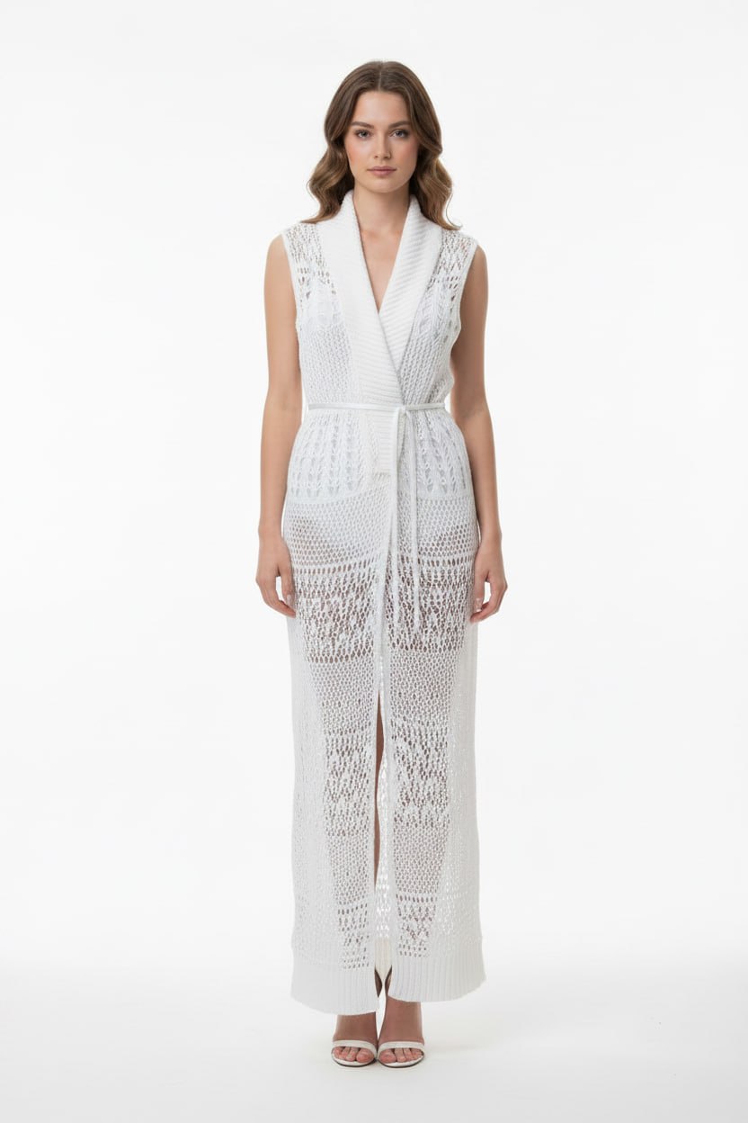Moeva London Crochet Long Tunic