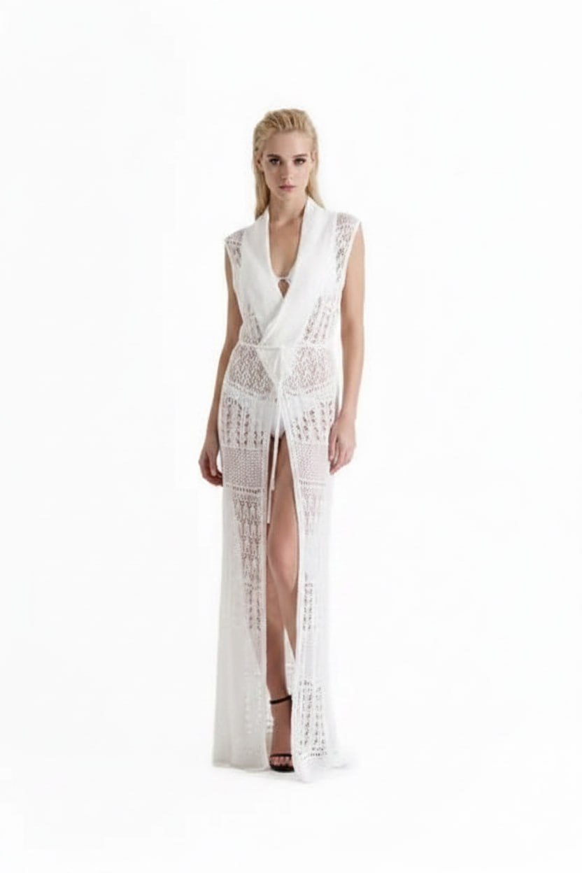 Moeva London Crochet Long Tunic
