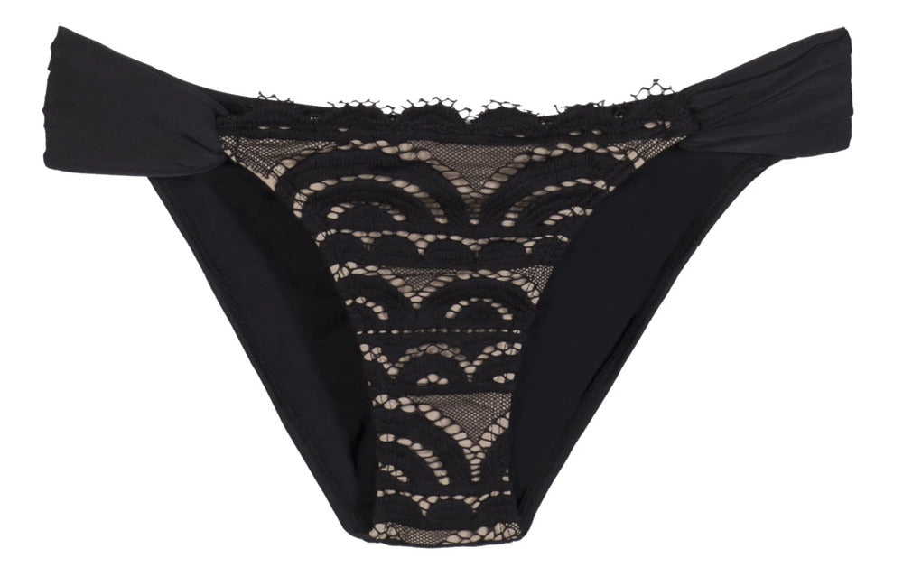 PQ Swim Midnight Lace Low Rise Bikini Bottom