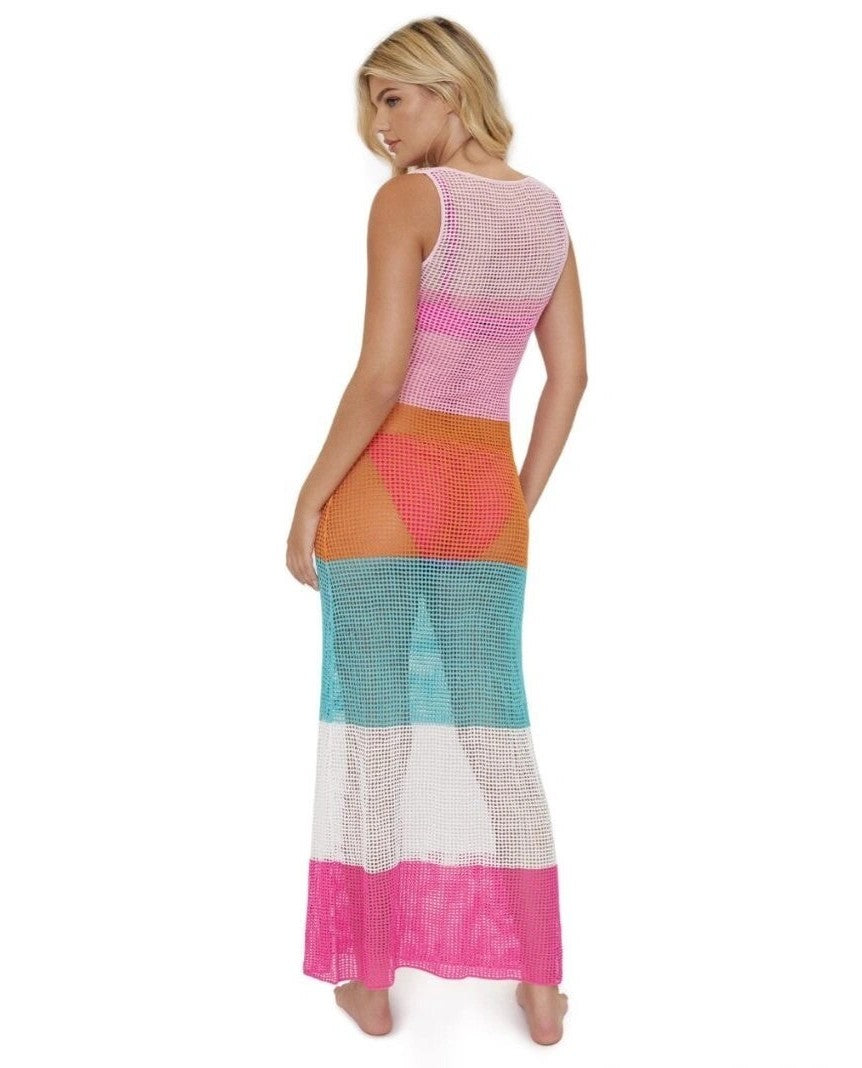 PQ Swim Pink Lady Marlo Transparent Dress