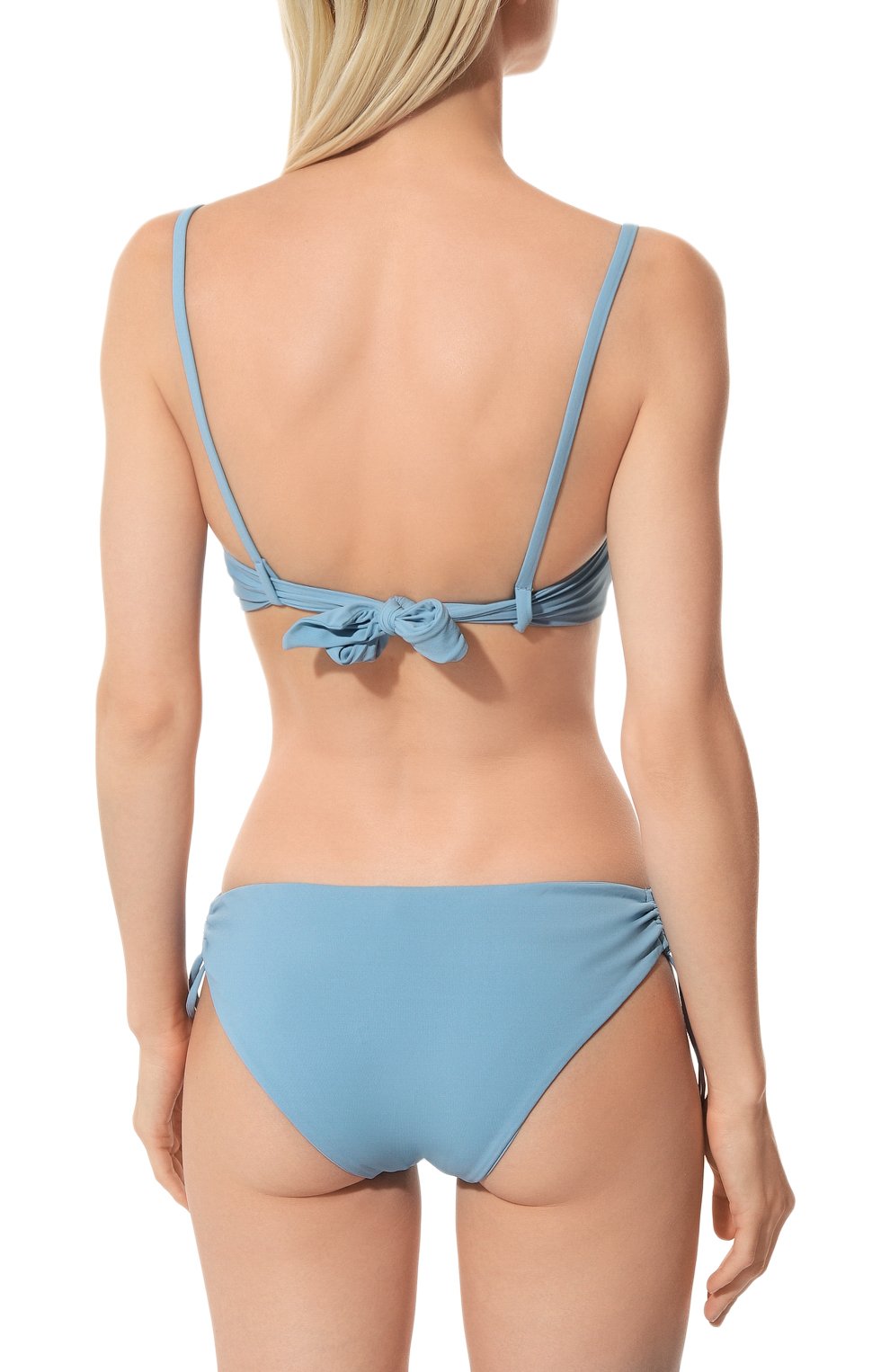 Ritratti One Piece Swimsuit Rhinestones Blue