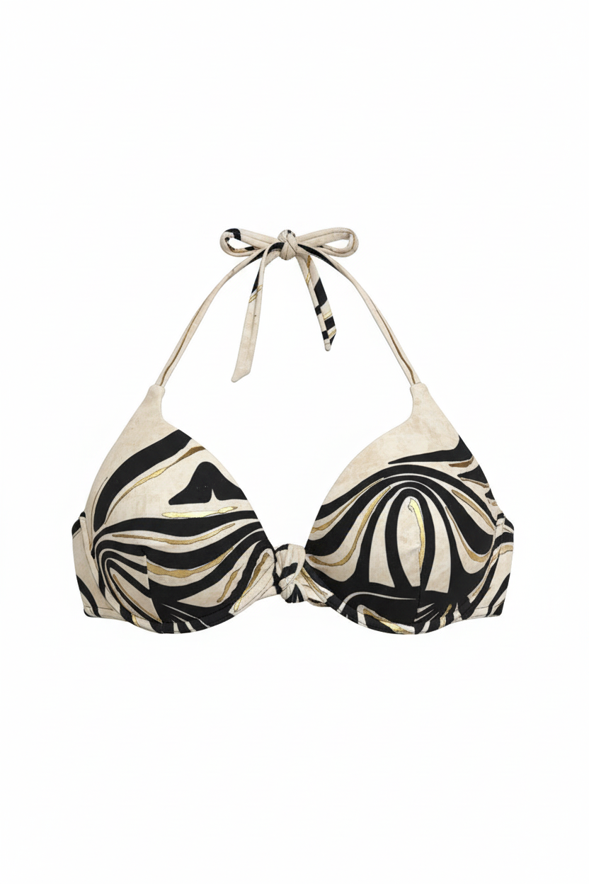 Ritratti Swimsuit Two Piece Bikini Beige-Black