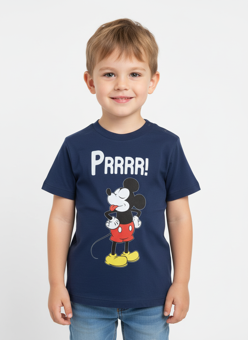 MC2 Saint Barth Boys T-shirt Mickey Print