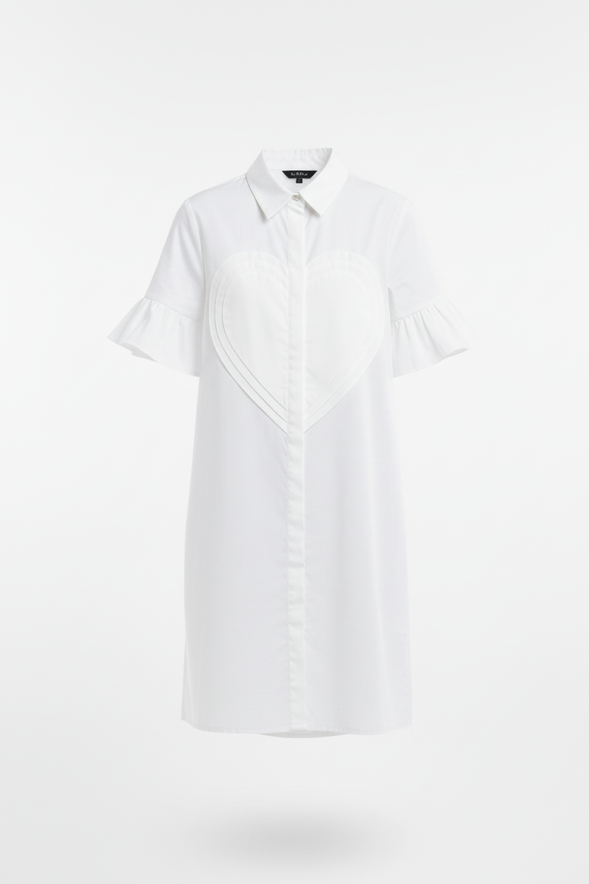 Simonetta Heart Girls Tank Dress